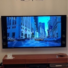 SONY BRAVIA65型4K テレビの画像