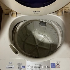 一人暮らし用洗濯機の画像