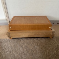 木製踏み台の画像