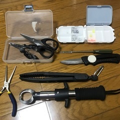 「決まりました」魚釣り道具まとめての画像