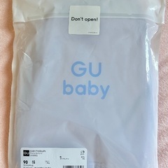 【新品・未使用】GU baby サマナルパンツ　10分丈　90cmの画像