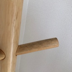 木製3列ポールハンガー　　の画像