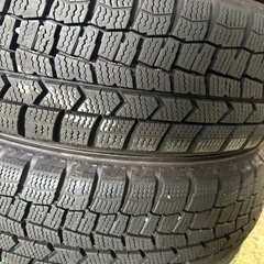 155/65R14 ダンロップ　ウインターマックス02 2023年製造　ホイール付き　4本　うっすら新品線有り　バリ溝
の画像