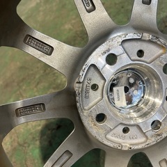 155/65R14 ダンロップ　ウインターマックス02 2023年製造　ホイール付き　4本　うっすら新品線有り　バリ溝
の画像