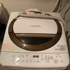 取引中☆【動作確認済】TOSHIBA 6kg 全自動洗濯機 2019年製 (AW-6D6) ☆の画像