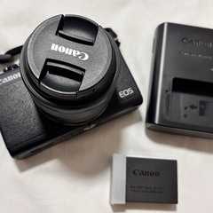 Canon EOS M200（美品）レンズ・充電器付き／本日15時以降・吉塚駅でお渡し の画像