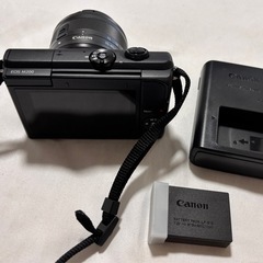 Canon EOS M200（美品）レンズ・充電器付き／本日15時以降・吉塚駅でお渡し の画像