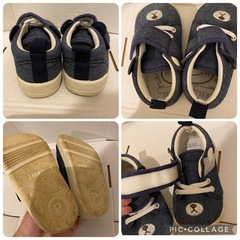 3点セット　試着のみ＆新品　サンダル　スニーカーシューズの画像