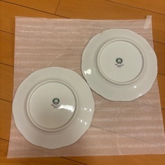 【美品】ドイツ Meissen Floral 花柄 ケーキ皿 2枚セットの画像