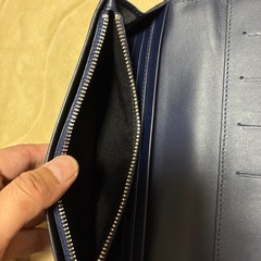 Paul Smith 　ポール・スミス　ネイビー 長財布　箱付き　メンズ　PSの画像
