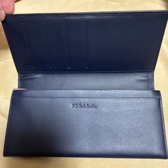 Paul Smith 　ポール・スミス　ネイビー 長財布　箱付き　メンズ　PSの画像