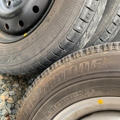 145/80R13  夏冬セット　純正ホイールカバー
&ジャッキ付き！の画像
