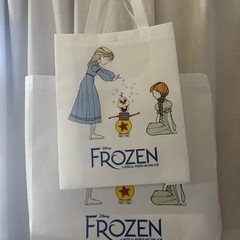 未使用　劇団四季 アナと雪の女王 ショップバック　大小の画像