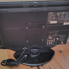 東芝REGZA19型液晶テレビの画像
