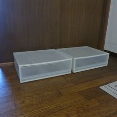 衣装ケース　無印良品　2個の画像