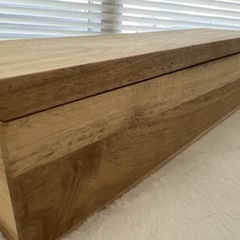 【ZARA HOME 】小物入れボックス✨お茶・ハーブ・アクセにも◎ ナチュラル木製仕切り付き！の画像