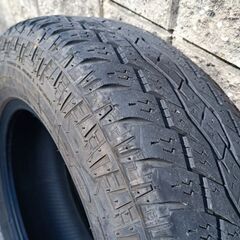 2022年製造■215/70R16 100H■TOYO TIRES OPEN COUNTRY A/T plus■4本セット■デリカD5 外し品【PayPay決済・配送可🌈 他カー用品 掲載中 🌈】の画像