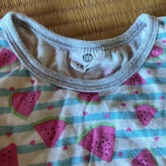 中古　120 女児　ワンピース　2着セットの画像
