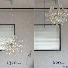 シャボン玉のシャンデリアの画像