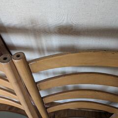 大きめダイニングチェア４脚の画像