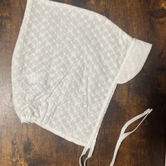 【新品タグ付き】moimoln ミント　花柄ロンパース&帽子セット　90サイズの画像