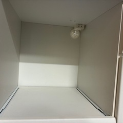 食器棚　スライドボード　電源　キャスター付きの画像