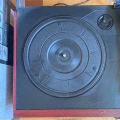 ポータブルレコードプレイヤーの画像