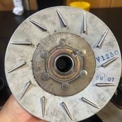 Ｖ１２５シリーズふぐの工場６溝アルミセカンダリー超希少品廃番Ｖ１２５Ｓの画像