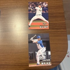 プロ野球チップスカードの画像