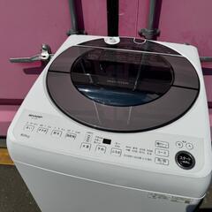 Z021★2024年製★極美品★シャープ　洗濯機　9KG 大型　インバーターの画像