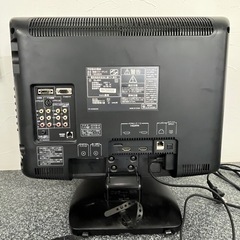 東芝レグザ　19インチテレビの画像