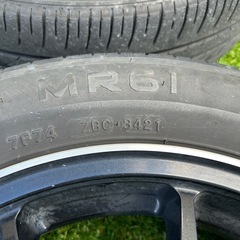175/65R15タイヤ付きホイール4本 JP STYLE R10 15㌅ 5.5Jの画像