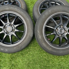 175/65R15タイヤ付きホイール4本 JP STYLE R10 15㌅ 5.5Jの画像
