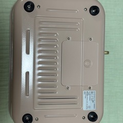 【取引中】ブルーノ　コンパクトホットプレート　ピンクベージュの画像