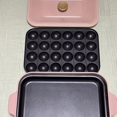 【取引中】ブルーノ　コンパクトホットプレート　ピンクベージュの画像