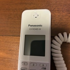 美品⭐️Panasonic VE-GD27-W 電話機 子機付きの画像