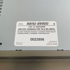 clarion　カーオーディオの画像