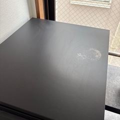 7月30日まで　黒色　4段　棚の画像