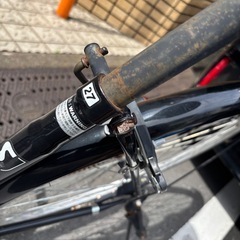 27インチ　自転車　パンクなしの画像