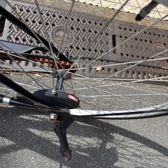 27インチ　自転車　パンクなしの画像