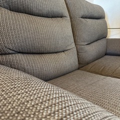 【無料引き渡し】2人掛けソファの画像