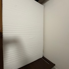 【IKEA セミダブルベッドセット】マットレス＋フレーム＋引き出し＋すのこの画像