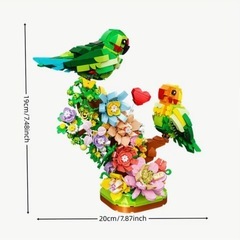 新品　ブロック　鳥の画像