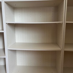 【譲渡先決まりました】白い棚×4の画像