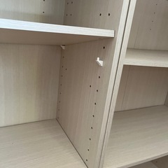 【譲渡先決まりました】白い棚×4の画像