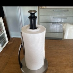 中古　OXO ステンレス製 ペーパータオルホルダー　コストコの画像