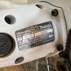 ☪️マキタ充電式丸ノコ125㎜
 14.4V 18V対応🔋の画像