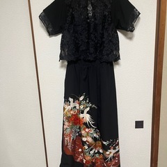 留袖リメイクドレスの画像
