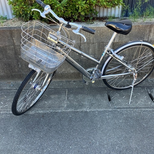 ブリヂストン軽快車アルベルト26インチ (トキトキ) 赤間の自転車