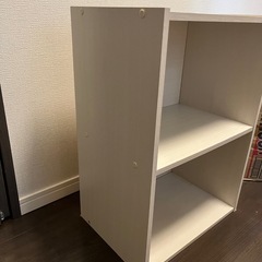 カラーボックス　2段の画像